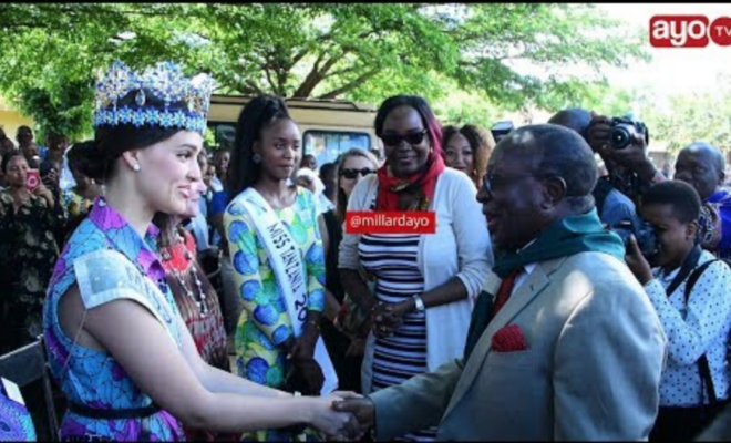 Miss World aingia Tanzania kwa mara kwanza, Waziri kufikisha ujumbe kwa JPM (+video)